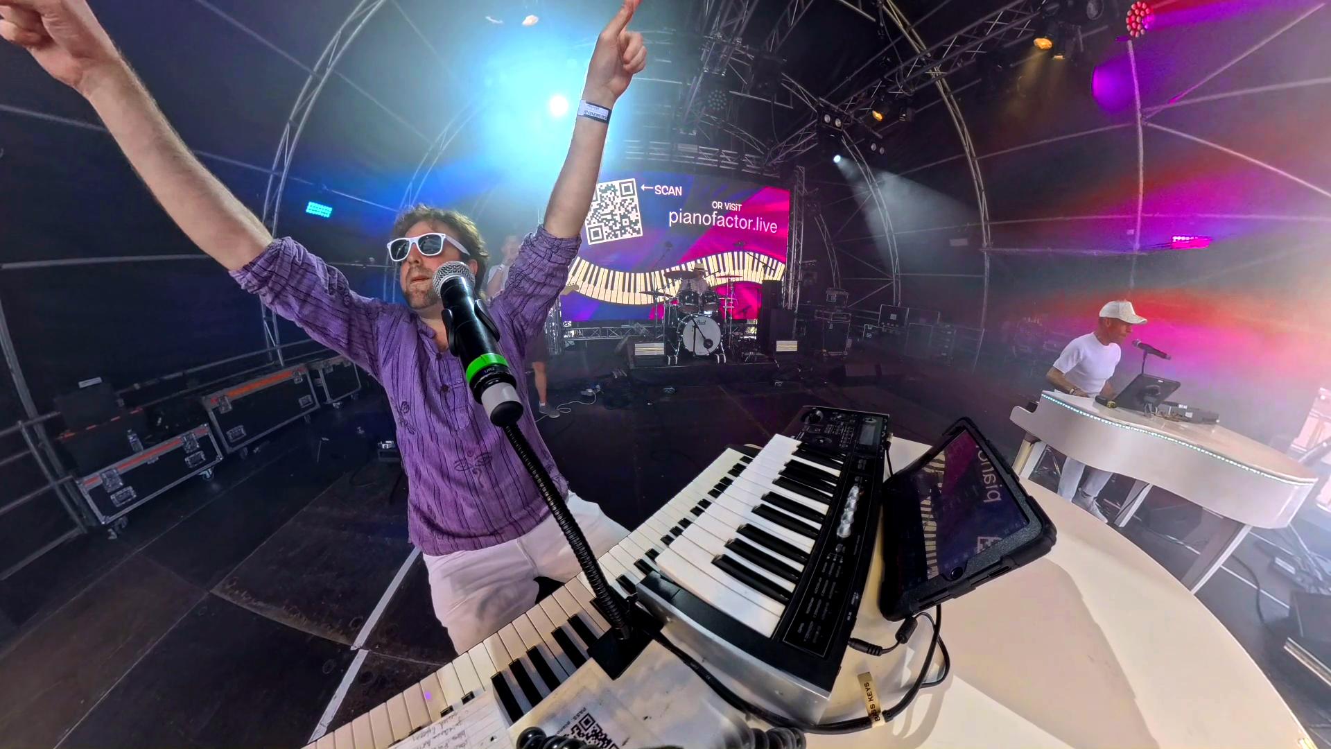 Hire professional Duelling Pianos in London. High-energy, interactive live piano entertainment featuring two performers, audience requests, and non-stop fun — fully self-contained with pianos and sound system.