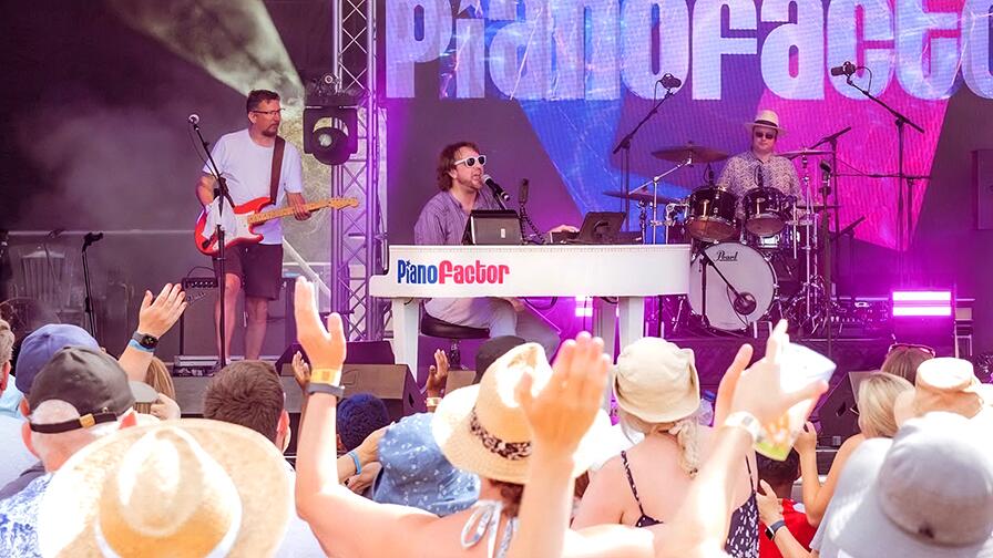 Party Band in Stevenage for live interactive events