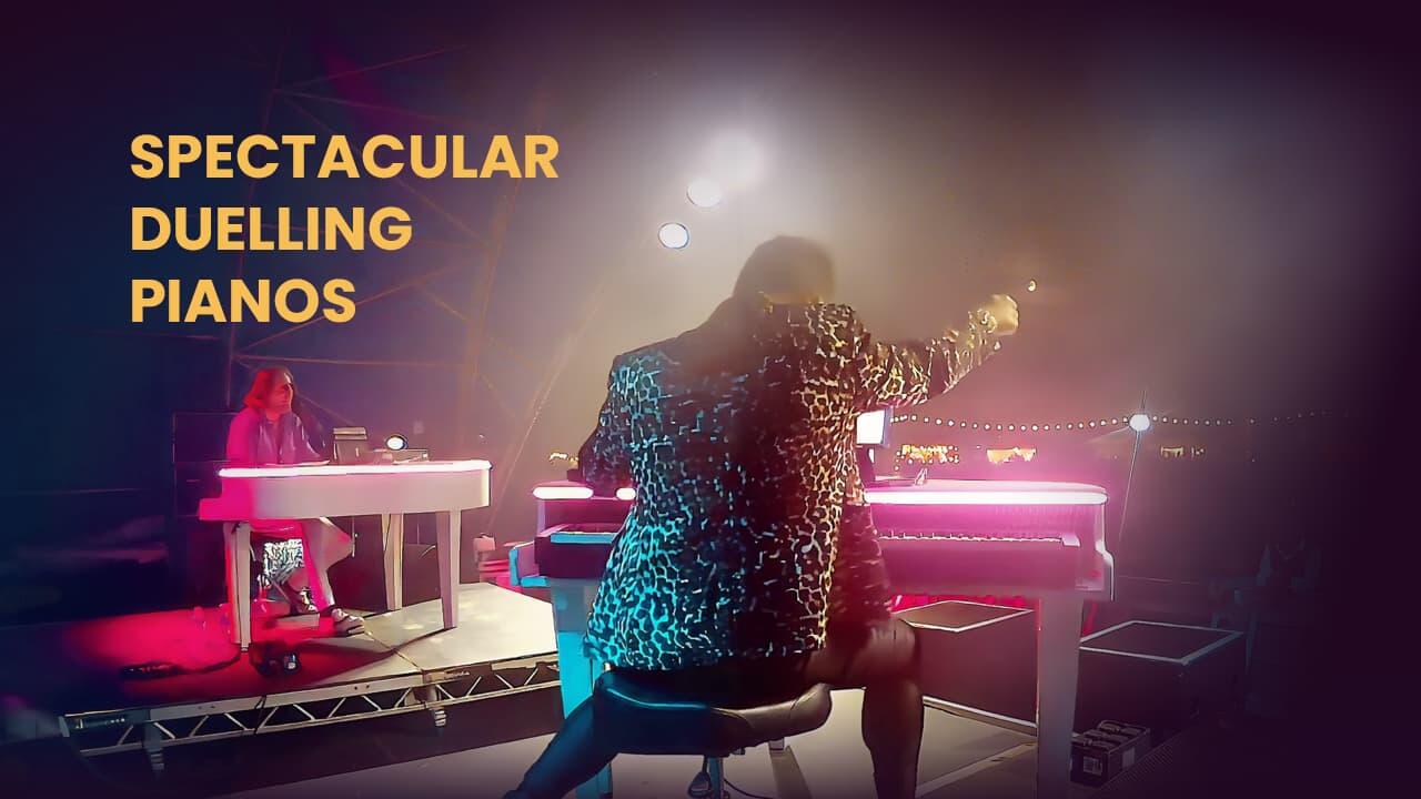 All Night Long - Lionel Richie - Duelling Pianos UK Live Festival Performance